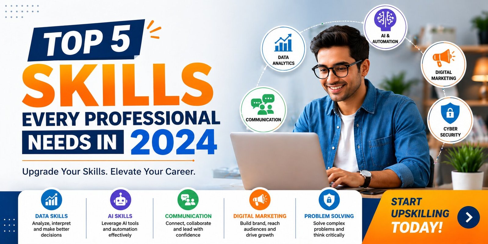 Top 5 Skills Every Professional Needs in 2024