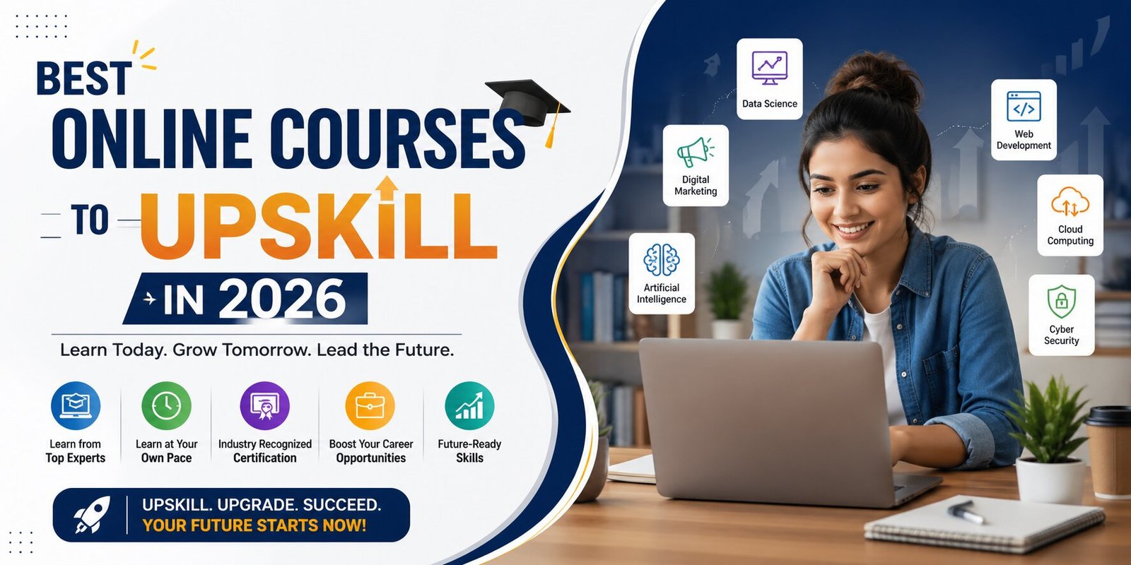 Best Online Courses to Upskill in 2026 – Future-Proof Your Career