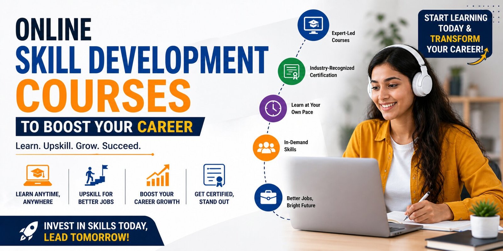 Online Skill Development Courses to Boost Your Career