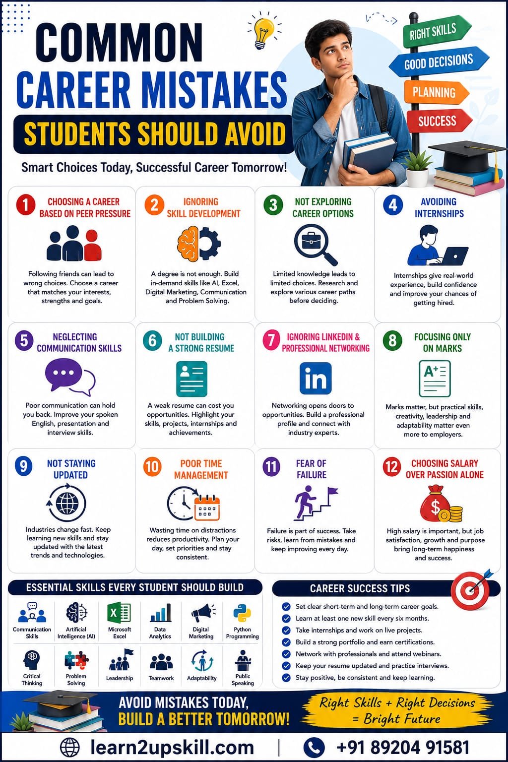 Common Career Mistakes Students Should Avoid: A Complete Guide to Building a Successful Future