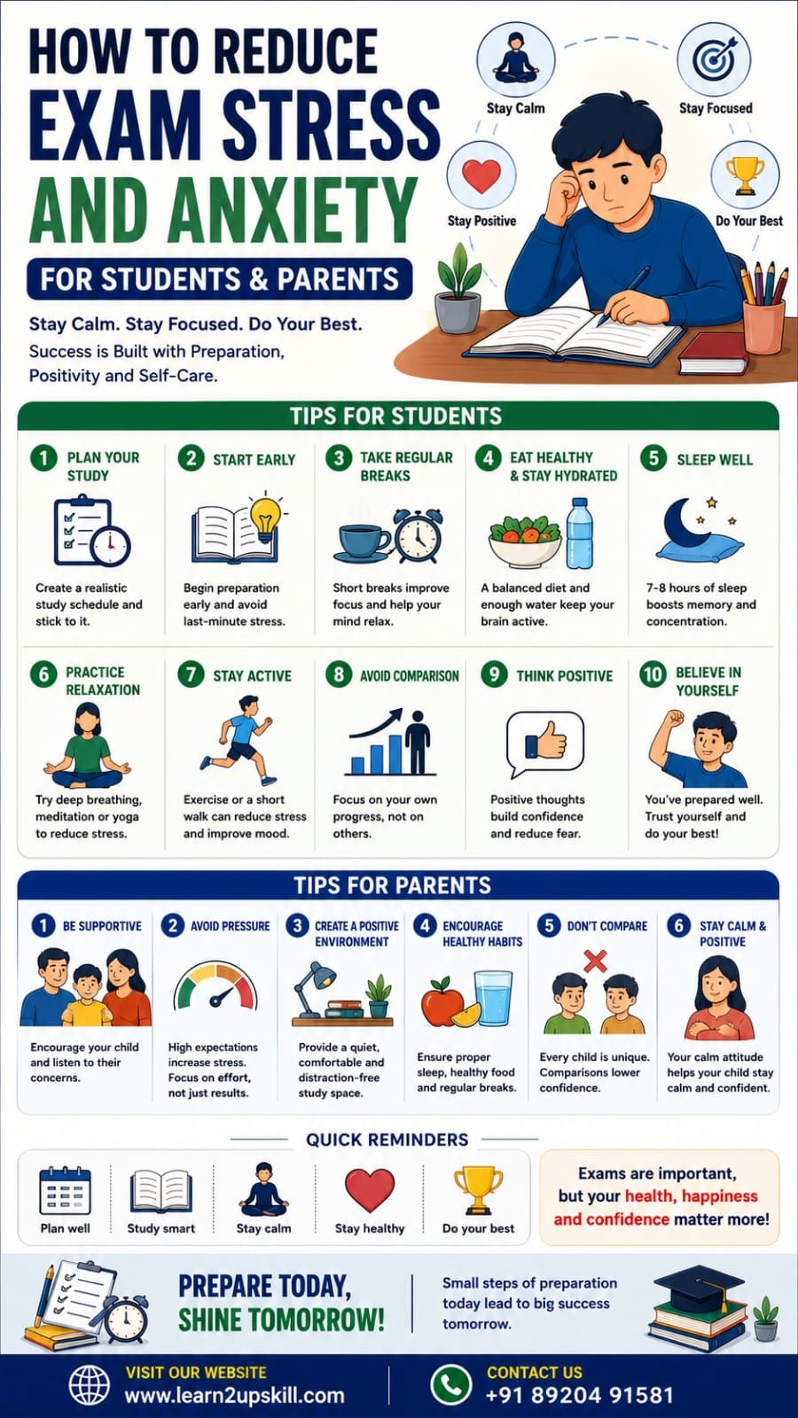 How to Reduce Exam Stress and Anxiety