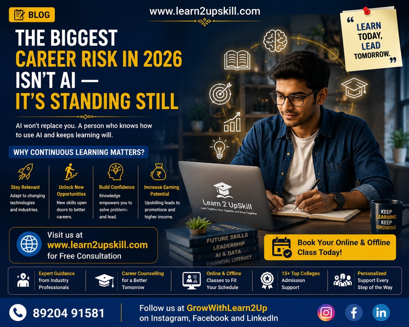 The Biggest Career Risk in 2026 Isn’t AI — It’s Standing Still