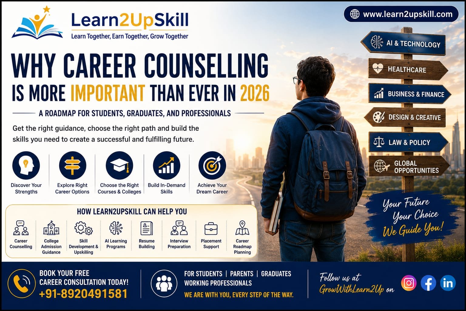 Why Career Counselling Is More Important Than Ever in 2026: A Roadmap for Students, Graduates, and Professionals