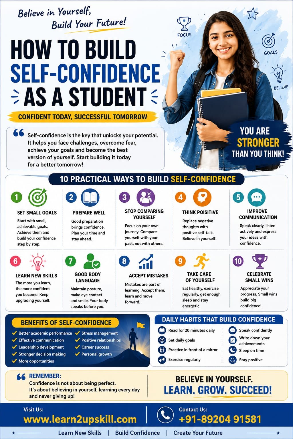 How to Build Self-Confidence as a Student