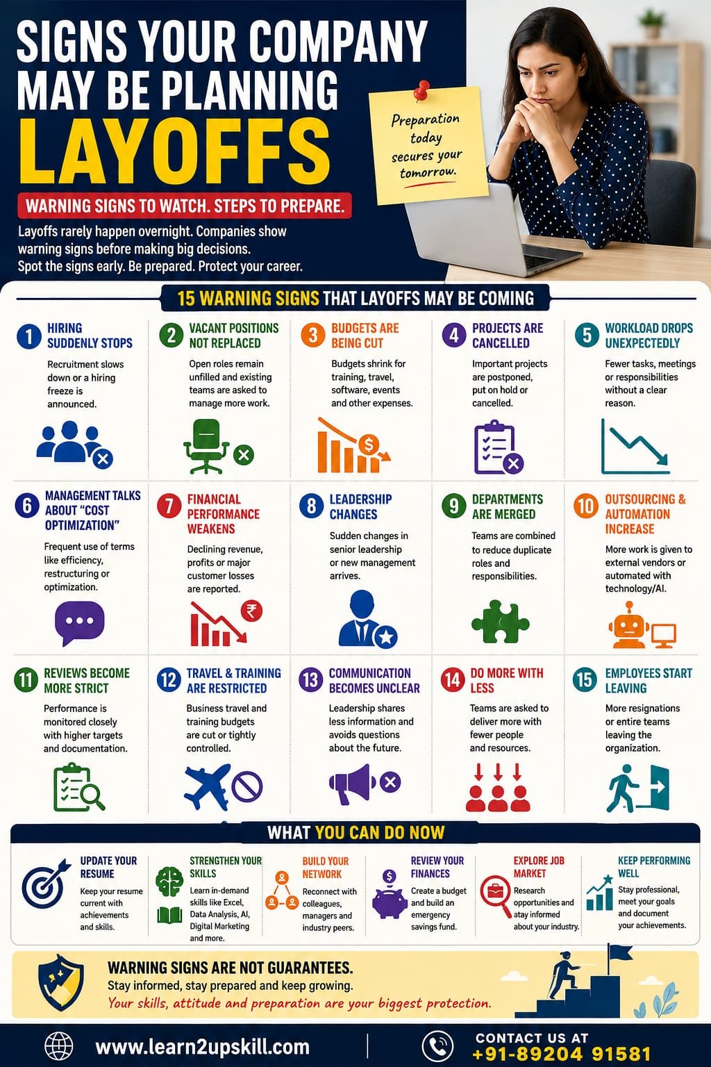 Signs Your Company May Be Planning Layoffs: 15 Warning Signs to Watch