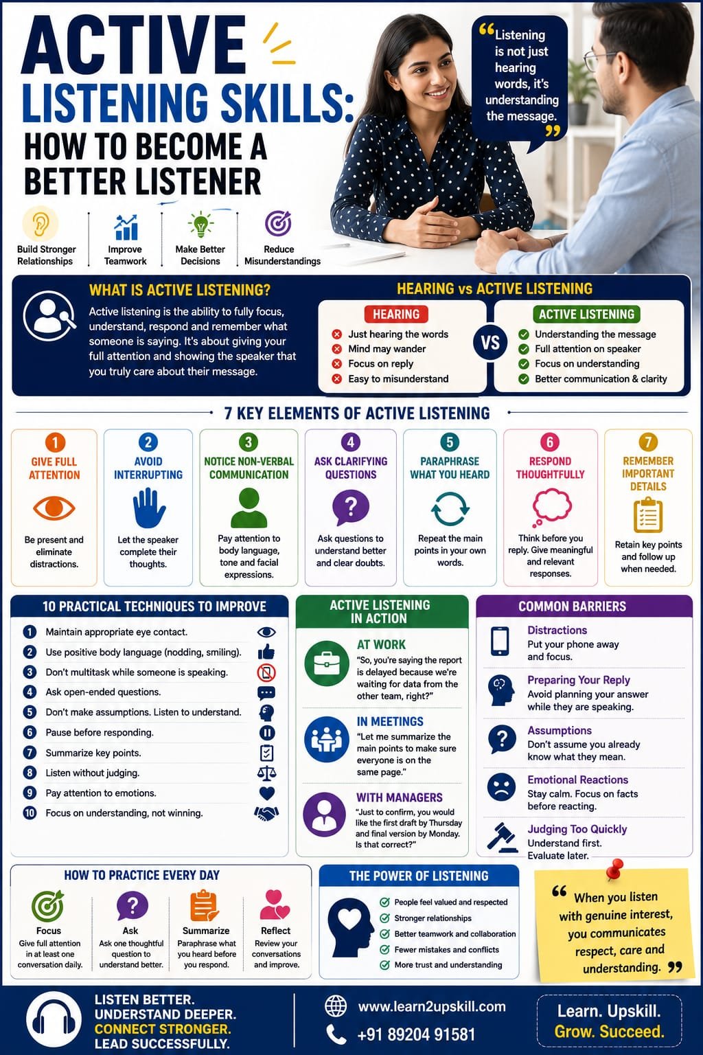 Active Listening Skills: How to Become a Better Listener